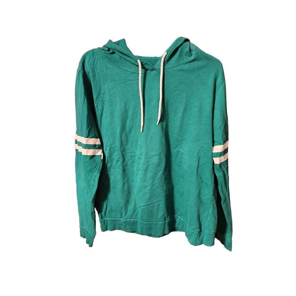 On fire L green sweatshirt